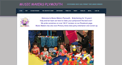 Desktop Screenshot of musicmakersplymouth.com